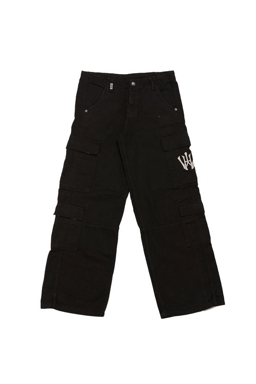 Pantalon Cargo Multipocket Black